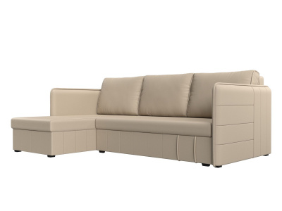 Угловой диван Слим левый угол Бежевый