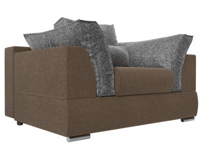 Кресло Пекин Коричневый\Серый