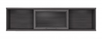 Полка встраиваемая 1500 со стеклом «Палермо» Кураж