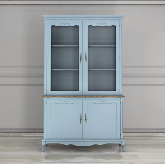 Буфет "Leontina Blue" двухстворчатый арт ST9332B Этажерка Буфет "Leontina Blue" двухстворчатый арт ST9332B Этажерка