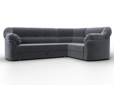 Диван угловой Карнелла правый угол SEVEN 17 серый