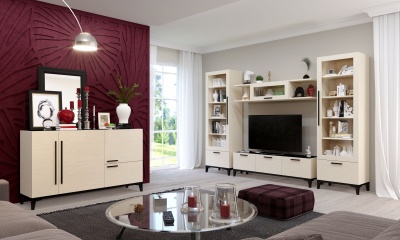 Стенка в гостиную Милан (комплект 2) Кураж