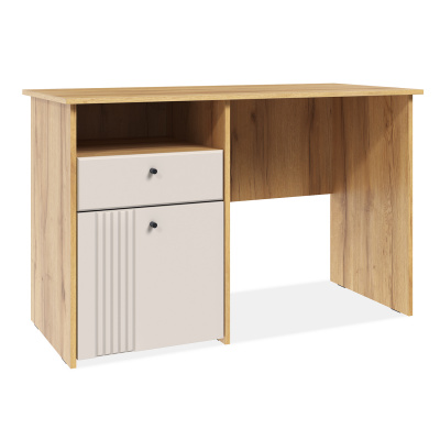 Стол письменный (миндаль) Вега Саксония Кураж