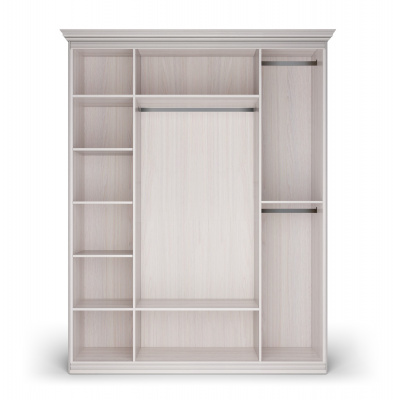 Шкаф четырехдверный (корпус) «Неаполь» Кураж