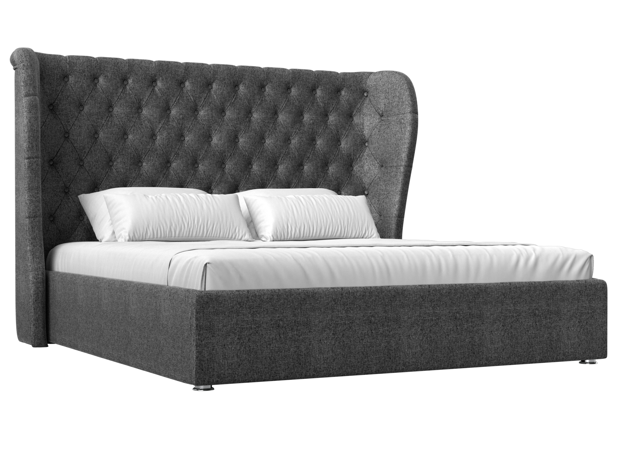 Интерьерная кровать Далия 160 Серый