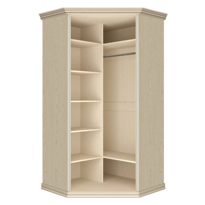 Шкаф угловой без пеналов (корпус) «Венето» Кураж