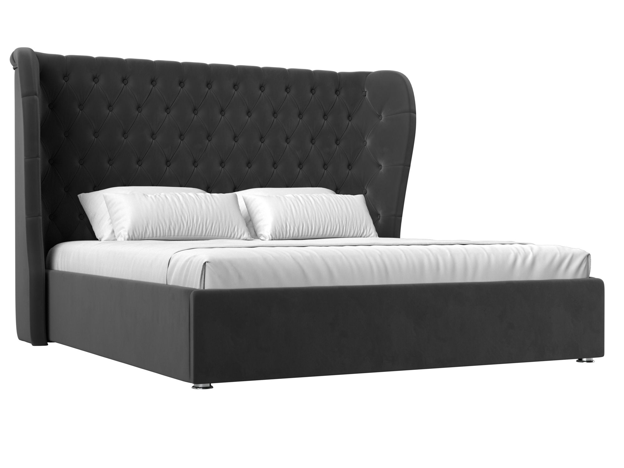 Интерьерная кровать Далия 200 Серый