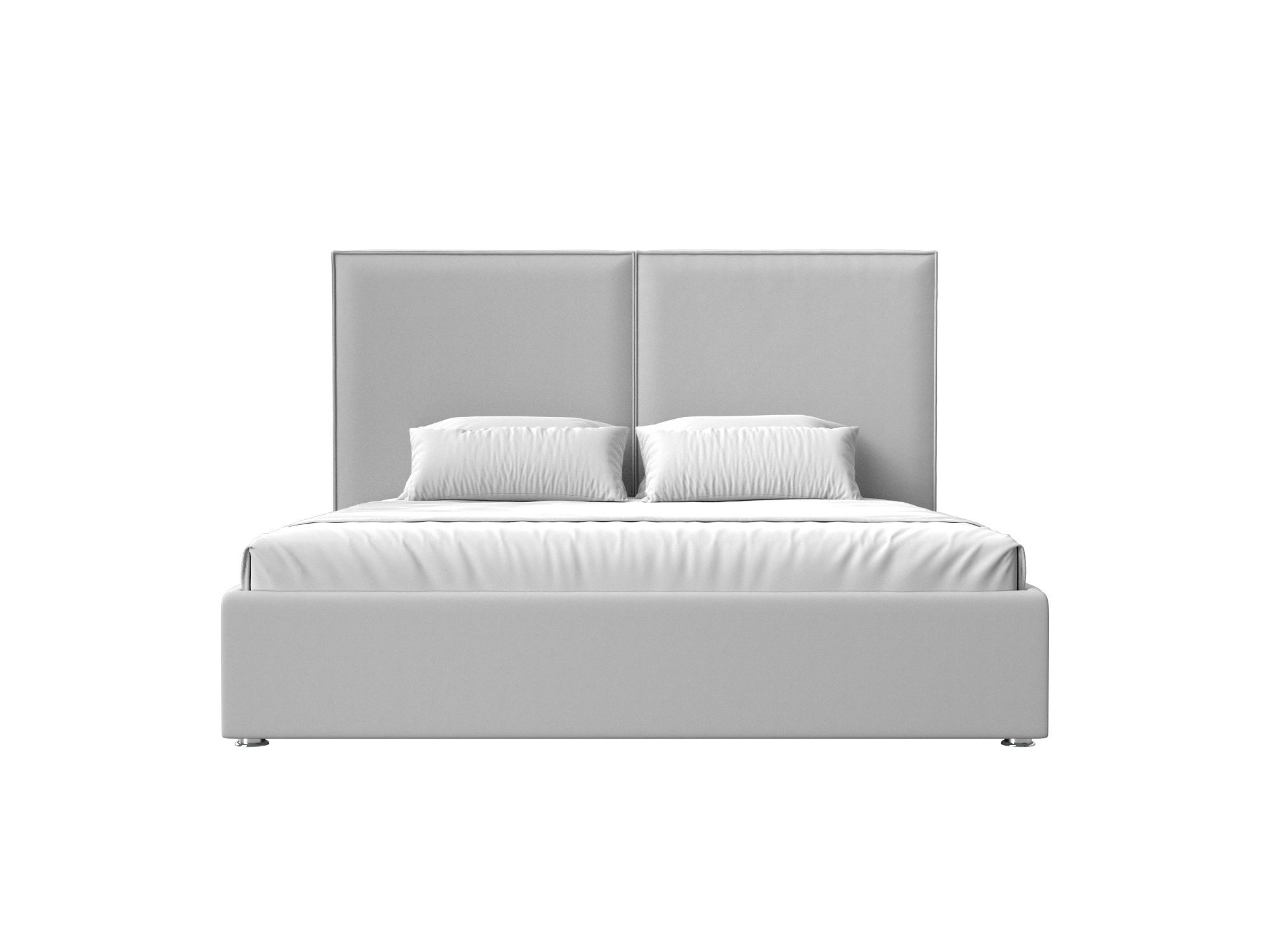 Интерьерная кровать Аура 160 Белый
