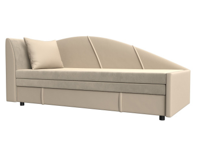 Кушетка Тропикана угол левый Бежевый\Бежевый