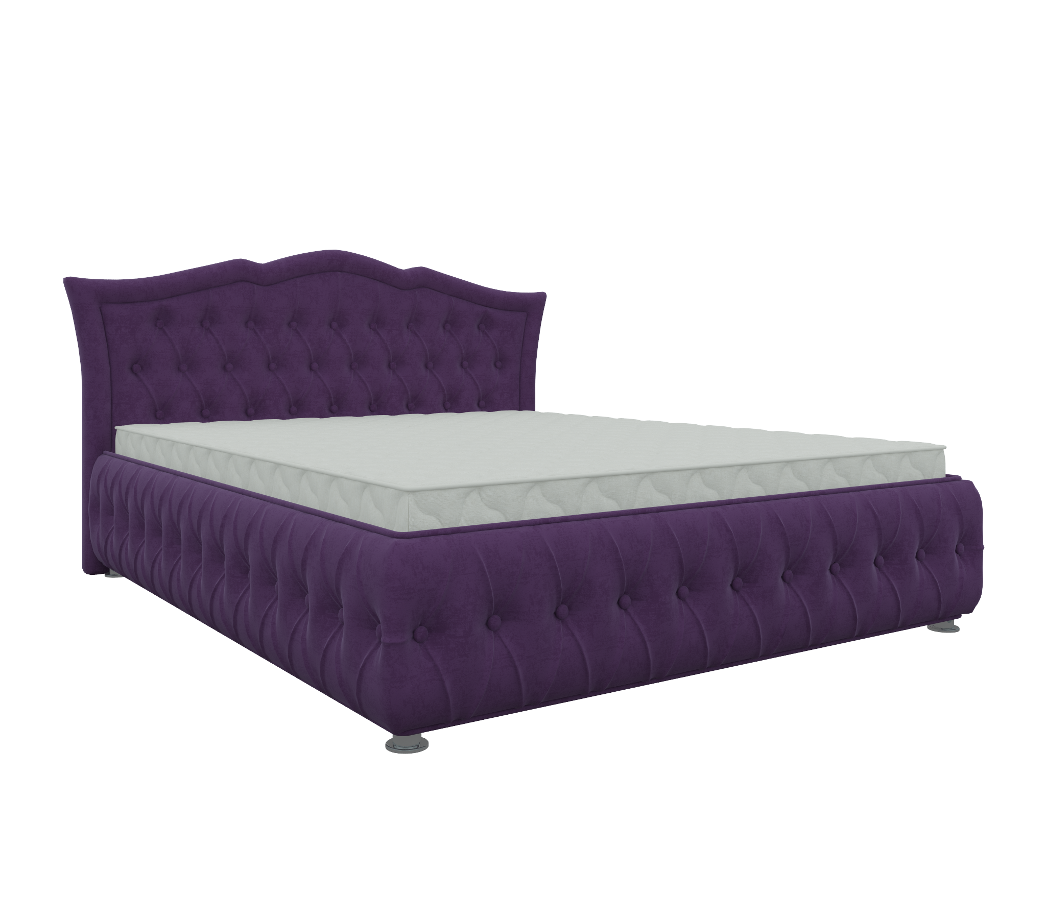 Интерьерная кровать Герда 160 Фиолетовый