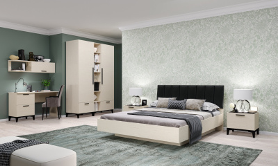 Спальня Милан (комплект 2) Кураж