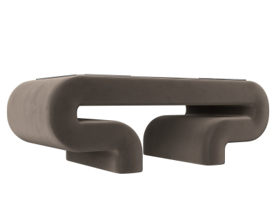 Стол Волна Коричневый