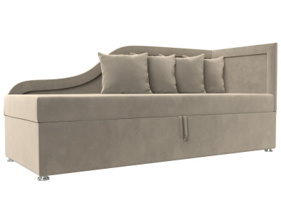 Детский диван Дюна правый угол Бежевый