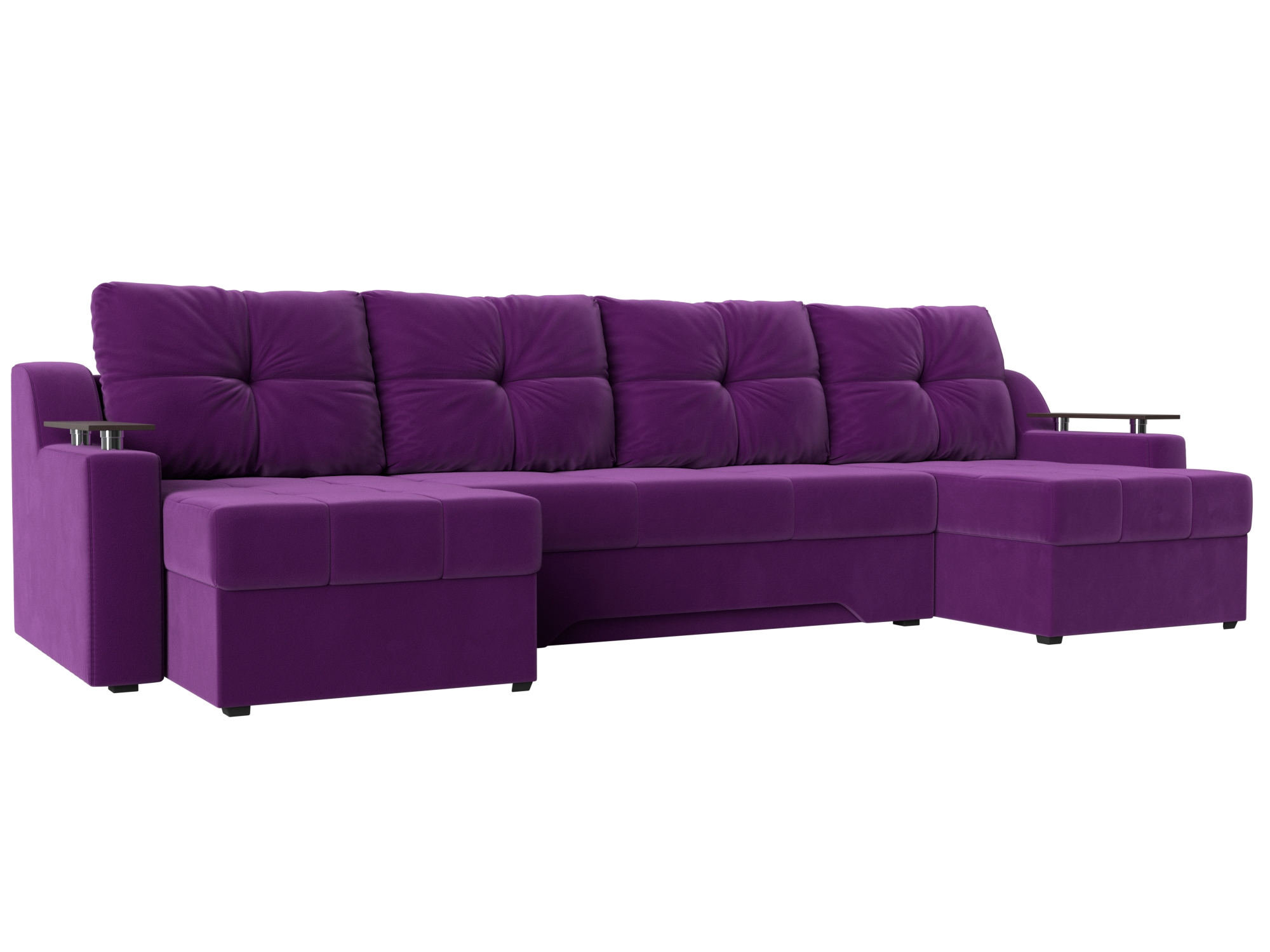 П-образный диван Сенатор Фиолетовый